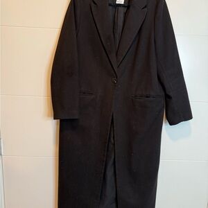 Classic Black Women's Trench Coat